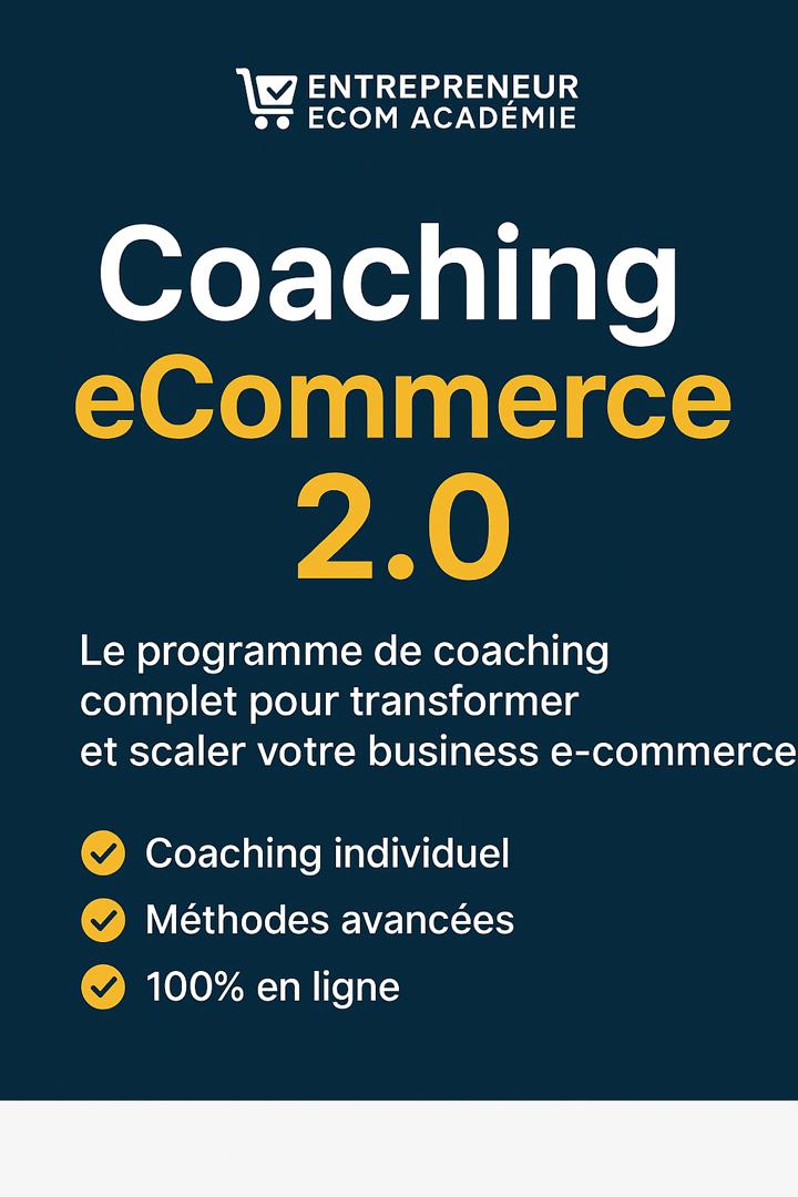 Coaching E-Commerce en Afrique 2.0